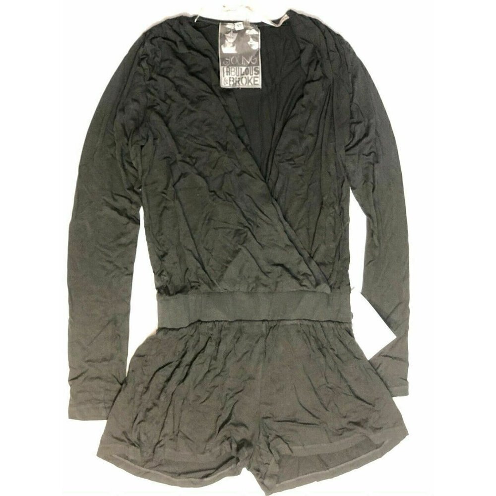 Young Fabulous & Broke Women's Olive Green Howell Romper Dash Size XS - Picture 5 of 7
